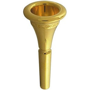 Boquilla DENIS WICK Classic bañada oro para Trompa